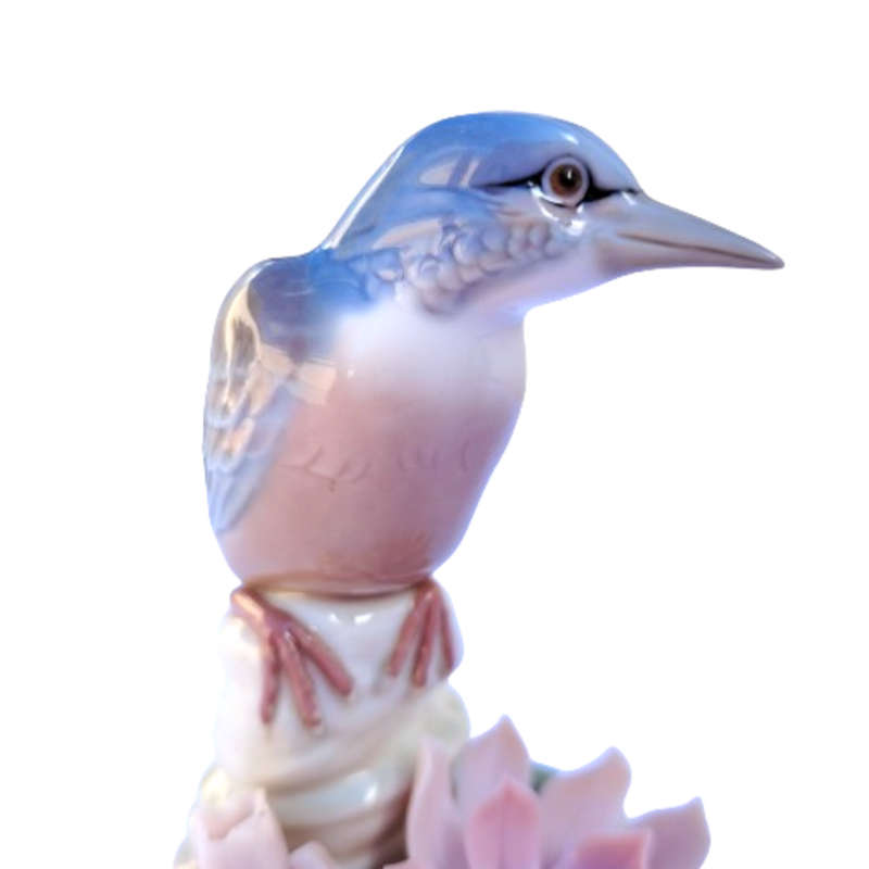 Lladro Little Bird Kingfisher Figurine