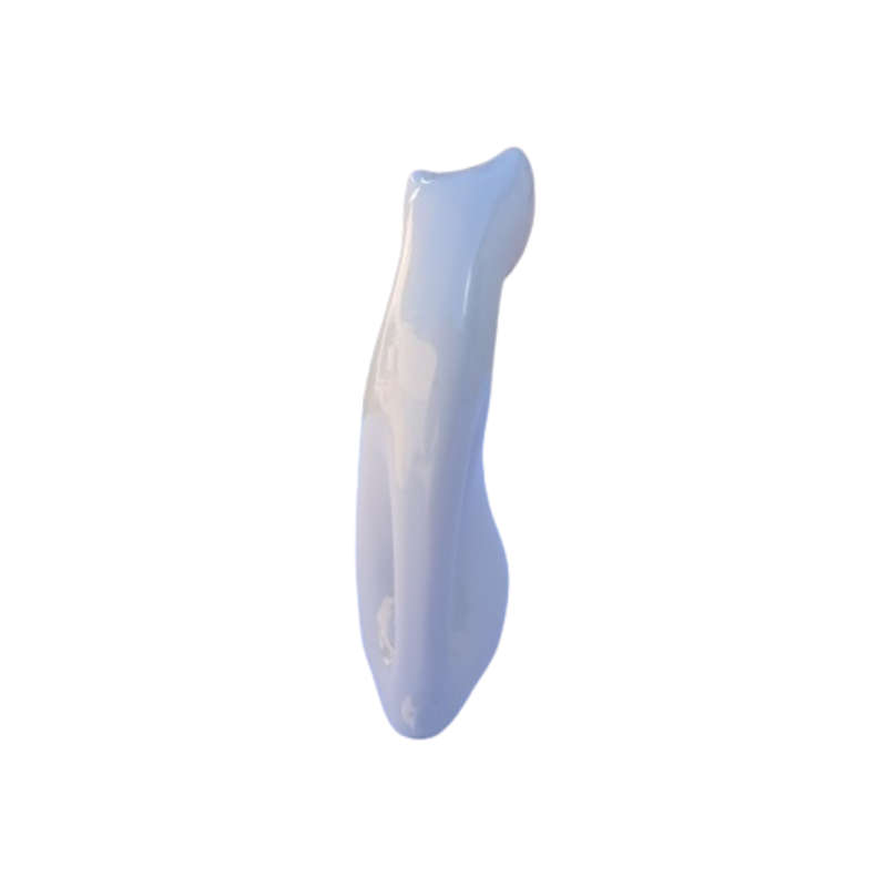 Naaman Israal Porcelain Tall White Cat Figurine