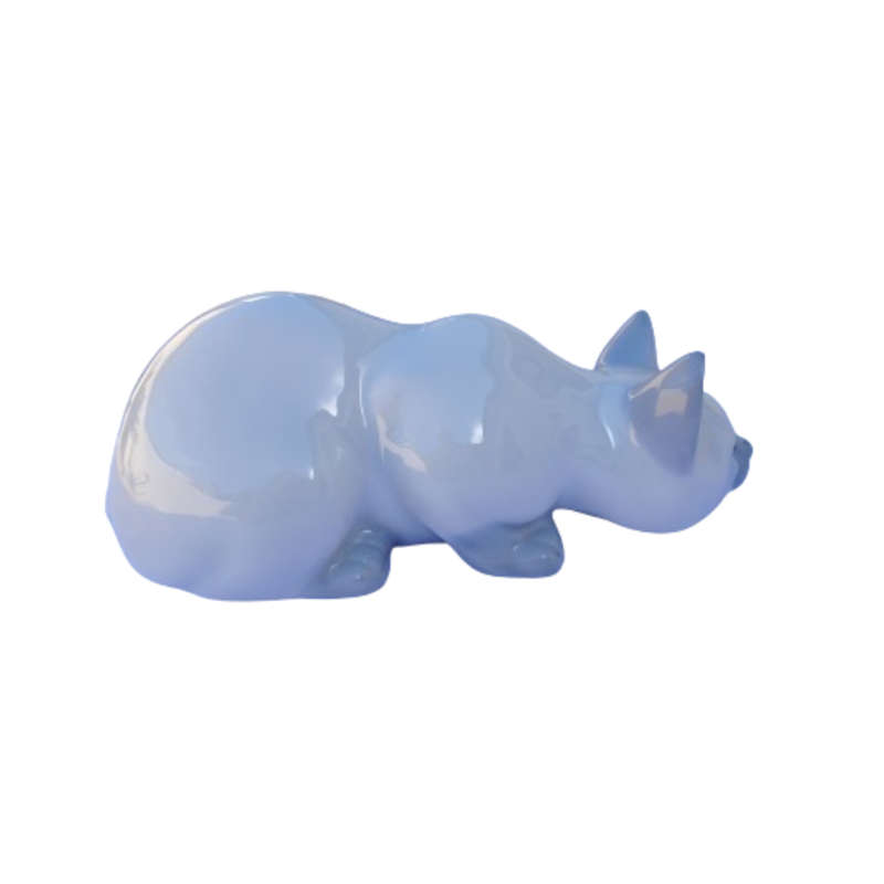 Harvey Knox Ready to Ponce Blue Point Siamese Cat Figurine