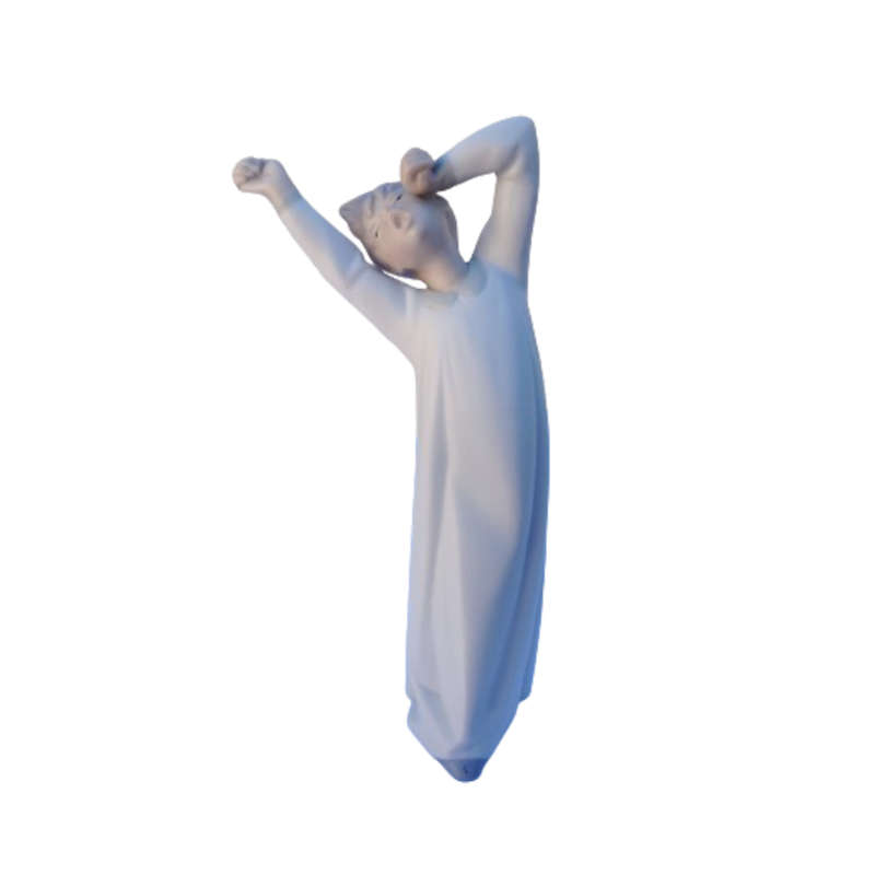 Lladro `Boy Yawning` #4870 `Nino Desperezandose`Matt