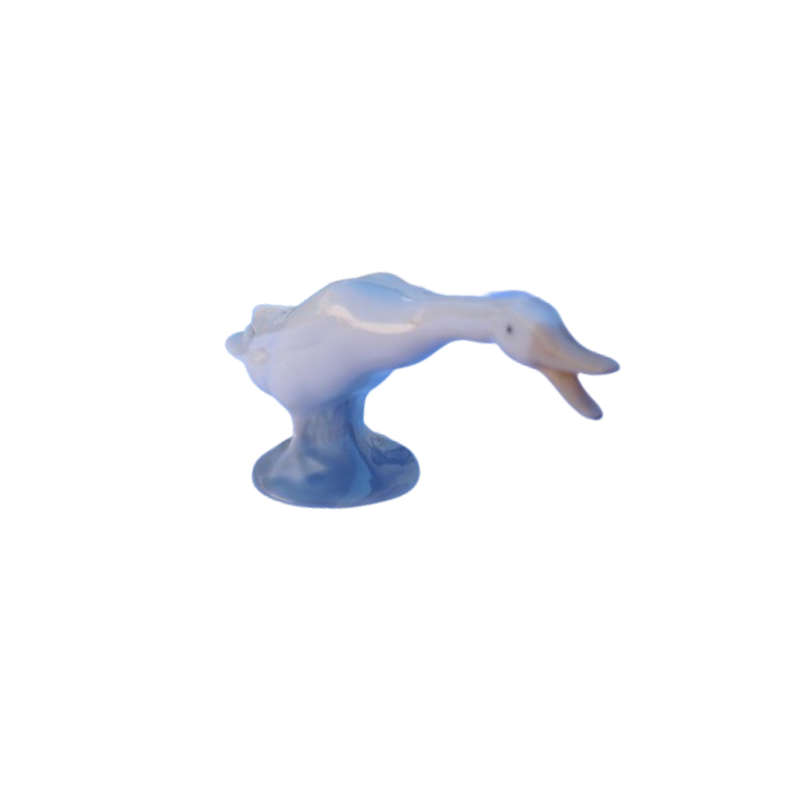 Lladro Figurine Hissing Duck Goose