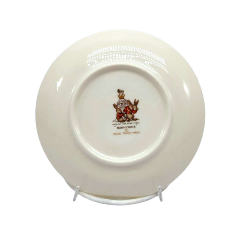 Royal Doulton Bunnykins Bunnies Camping Saucer