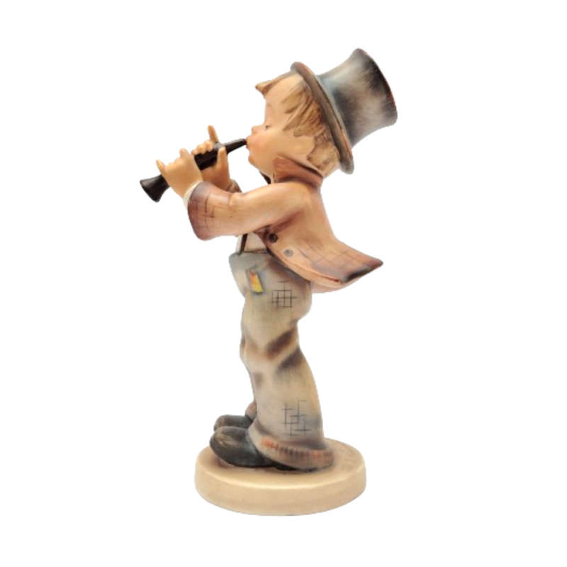 Hummel Large Serenade Boy playing Horn Figurine