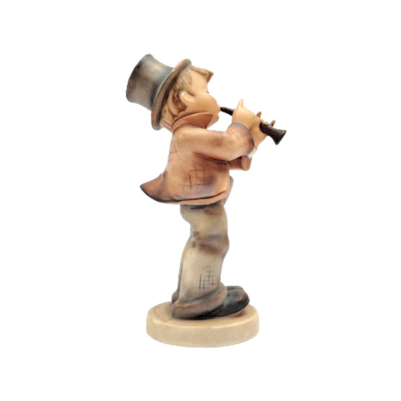 Hummel Large Serenade Boy playing Horn Figurine