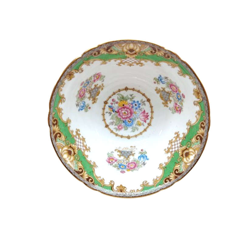 Shelley Tea Set Green Sheraton vintage 13290