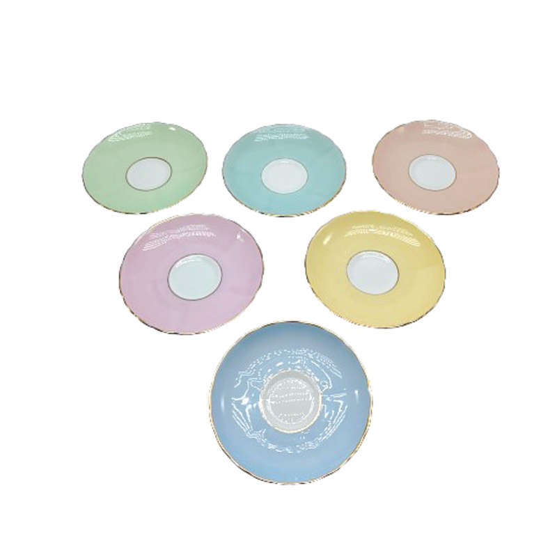 Tuscan Bone China Set of 6 cups and saucers