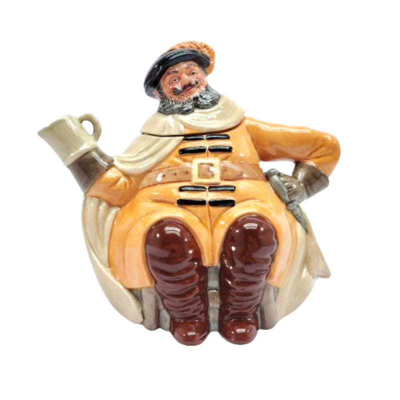 Royal Doulton Character Teapot Falstaff D6854 1989