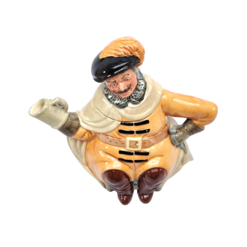 Royal Doulton Character Teapot Falstaff D6854 1989