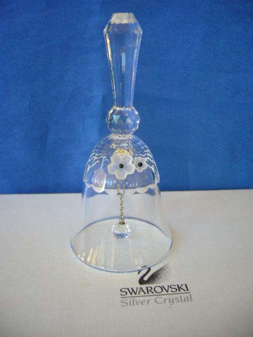 SWAROVSKI BELL TABLE, SMALL. (RETIRED).