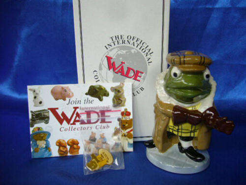 WADE WIND IN THE WILLOWS TOAD OF TOAD HALL FIGURINE