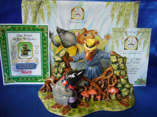 ROYAL DOULTON WIND IN THE WILLOWS `RATTY IS THAT REALLY YOU` #