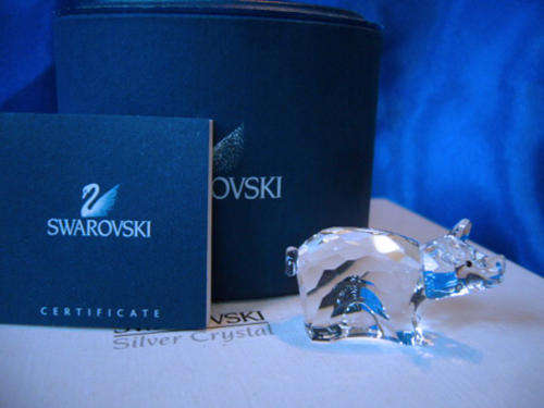 Swarovski Crystal Pig Chinese Zodiac