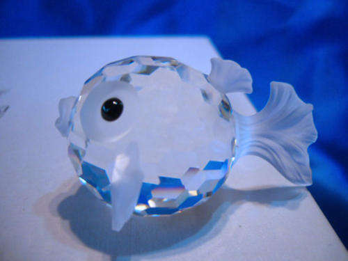SWAROVSKI  - RETIRED CRYSTAL Small Blowfish