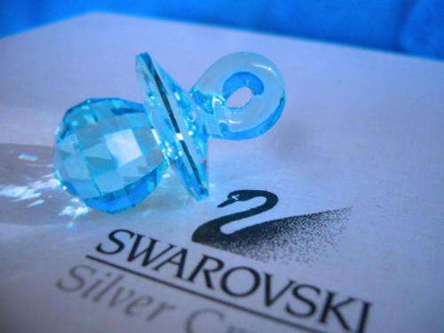 Stunning Swarovski Crysta Baby Blue Dummy