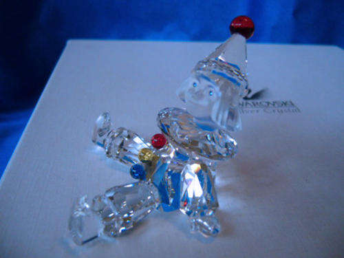 GENUINE SWAROVSKI  Crystal Puppet -Clown