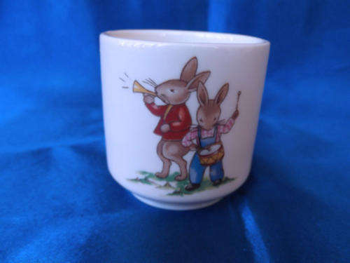 Very Old "Bunnykins"  Eggcup- Barbara Vernon Royal Doulton
