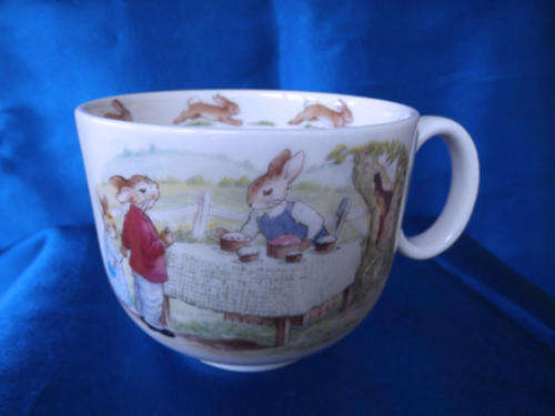 "Bunnykins" Christening Cup- Barbara Vernon Royal Doulton