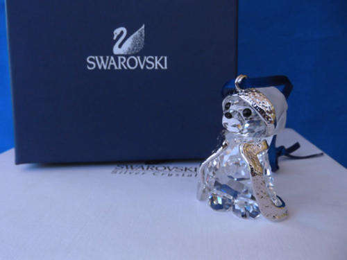 Swarovski, Santa Kris Bear Ornament A.E. 2006.