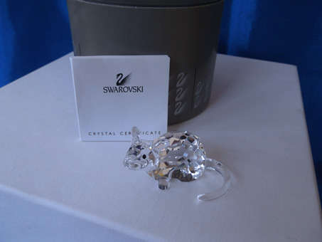 SWAROVSKI CRYSTAL ZODIAC RAT RARE RETIRED