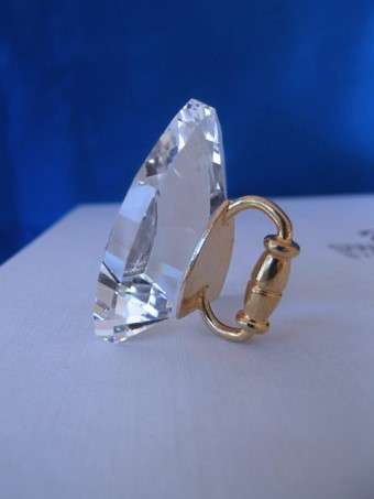 GENUINE Swarovski Crystal Memories IRON 18ct gold plated