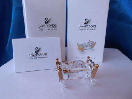 Baby's Cradle Swarovski in excellent condition ret 2004