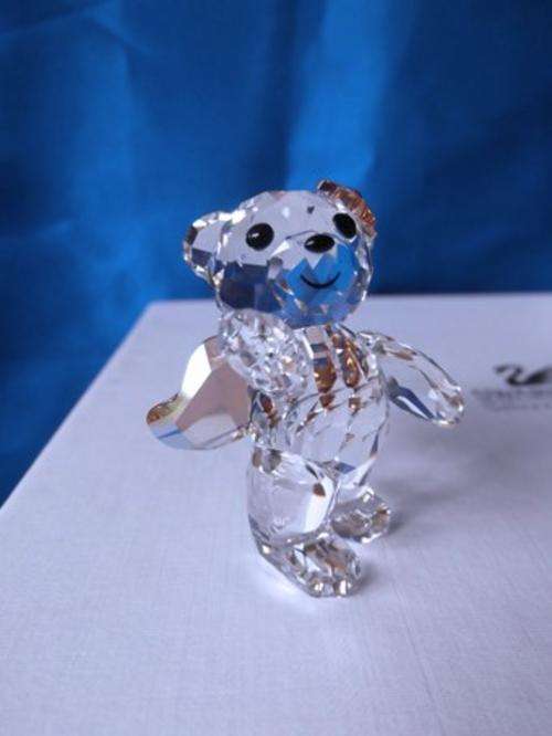 SWAROVSKI CRYSTAL KRIS BEAR CHRISTMAS 2010 - RETIRED MIB