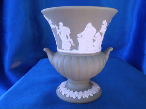 Wedgewood Jasper Green Vase