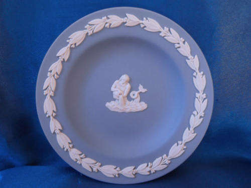 Vintage Wedgewood Jasper Blue Sweet Dish