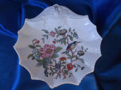 Large Aynsley Large Shell Plate Dish Pembroke