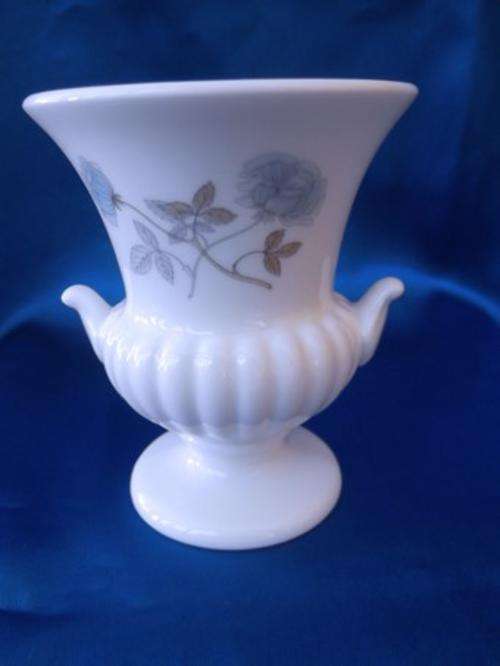 Wedgwood Ice Rose Vase  #