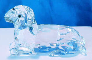 Swarovski Crystal Mother Sheep Retired The Peaceful Countryside