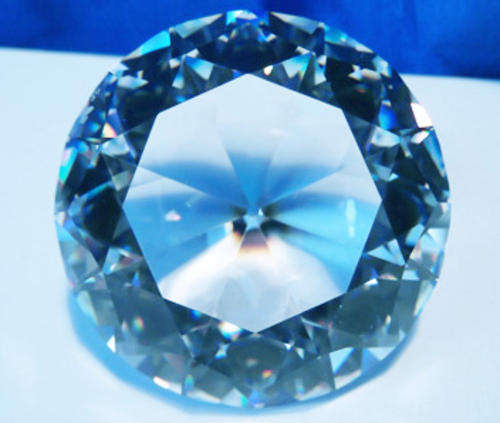 SWAROVSKI CRYSTAL Chaton Paperweight Boxed