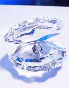 GENUINE SWAROVSKI Shell with Pearl