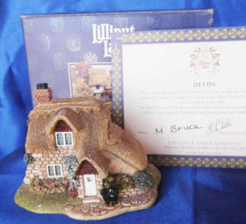 Miniature House - Lilliput Lane Applejack Cottage #