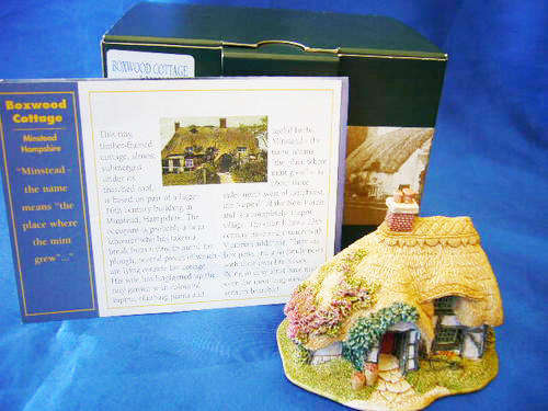 Miniature House - Lilliput Lane "Boxwood Cottage"