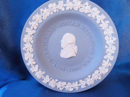 Vintage Wedgwood Jasper Blue Sweet Dish  #
