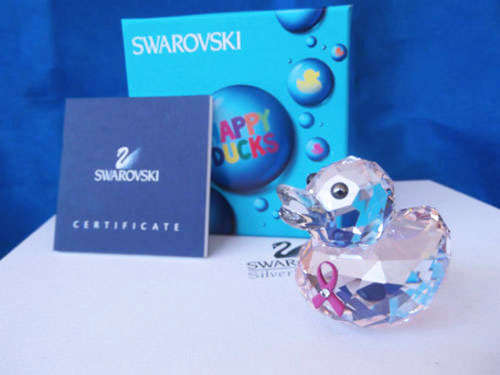 Swarovski Pink Ribbon Happy Pink Duck Ltd Rosaline Moonlight