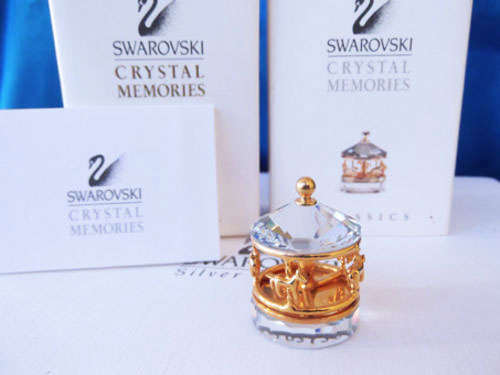 Swarovski Crystal Memories Merry go Round carousel