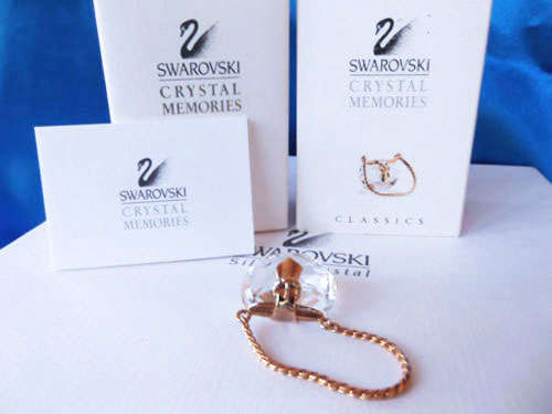 Swarovski Crystal Memories Handbag Gold Plated