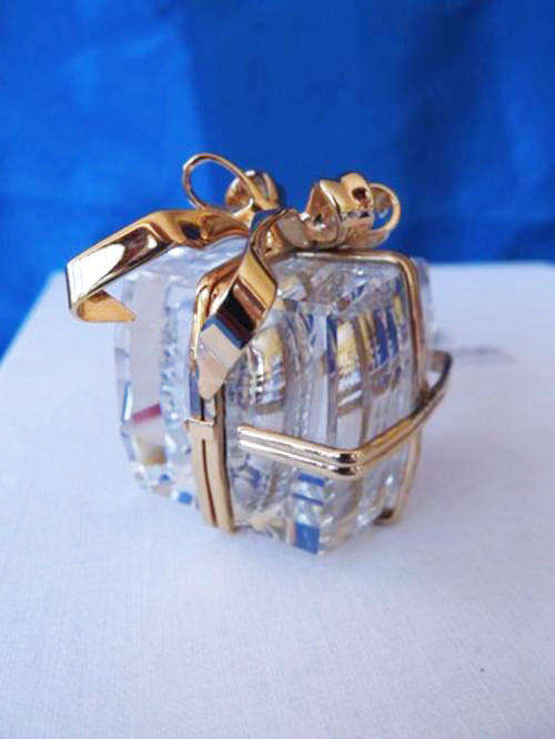GENUINE Swarovski Crystal Clock Present retired RARE