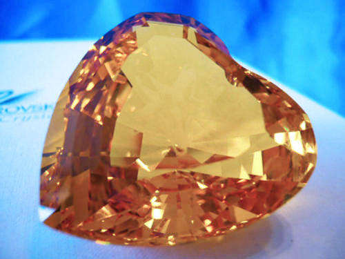 SWAROVSKI SCS 2005 HARMONY / TOPAZ HEART