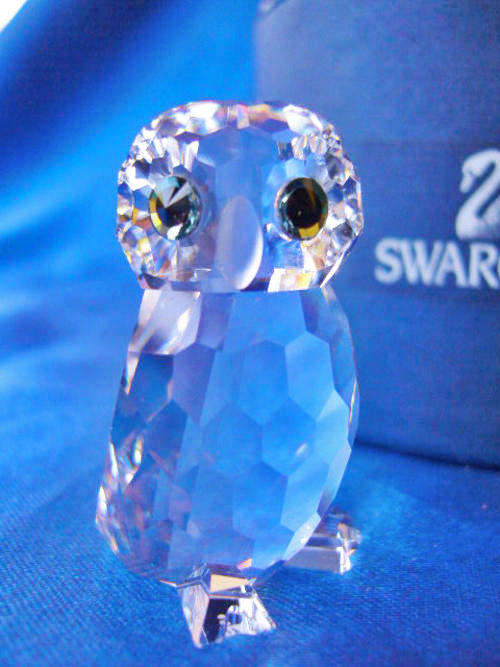 SWAROVSKI CRYSTAL OWLET  RARE RETIRED