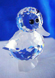 Swarovski Crystal Mini Standing Duck Beauties of the Lake