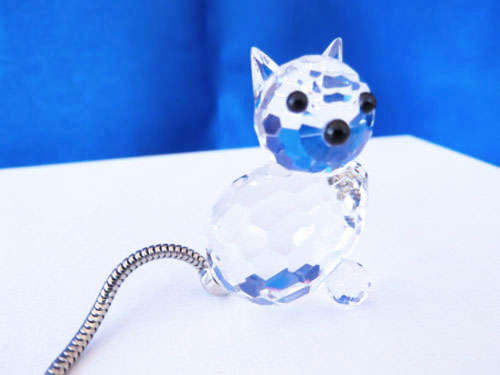 Swarovski Crystal Cat - Retired