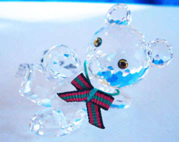 RETIRED SWAROVSKI CRYSTAL KRIS BEAR