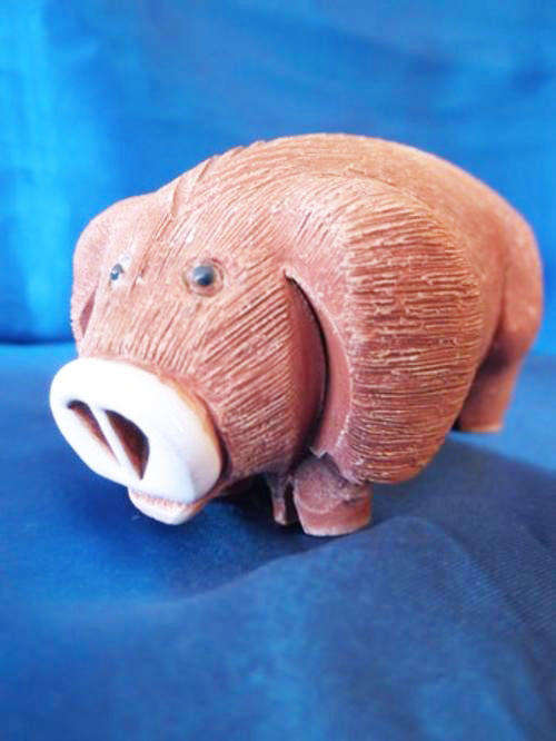 Vintage Clay  Pig