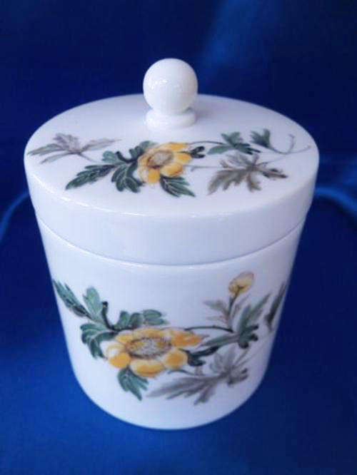 Wedgwood Golden Glory Pot Dish with Lid  #