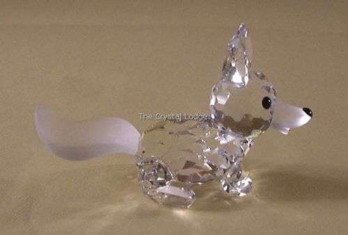 SWAROVSKI MINI FOX PROWLING / RUNNING 014956 BOXED RETIRED
