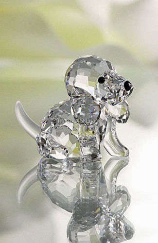 Swarovski Crystal Sitting Beagle Dog "Pet's Corner"
