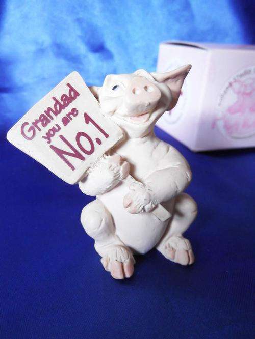 Pigtail Pigs Occasions " No 1 Grandad "